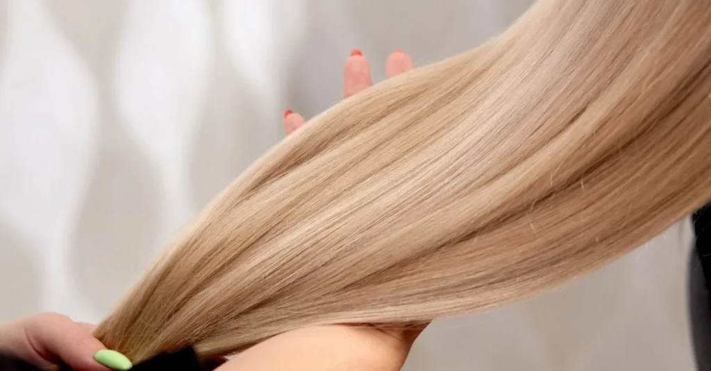 روتين العناية بالشعر