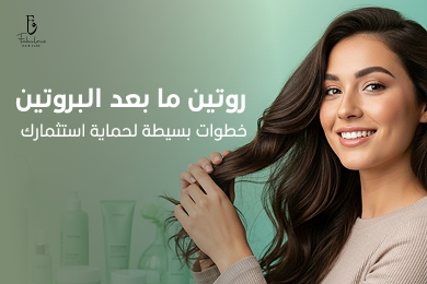 روتين ما بعد البروتين : روتين العناية بالشعر بخطوات بسيطة لحماية استثمارك